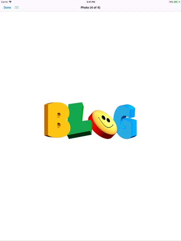 Blog Stickers iPad 應用截圖