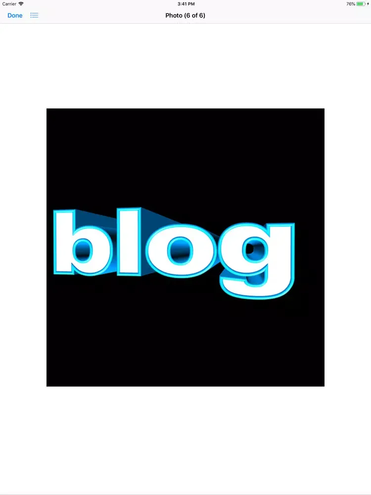 Blog Stickers iPad 應用截圖
