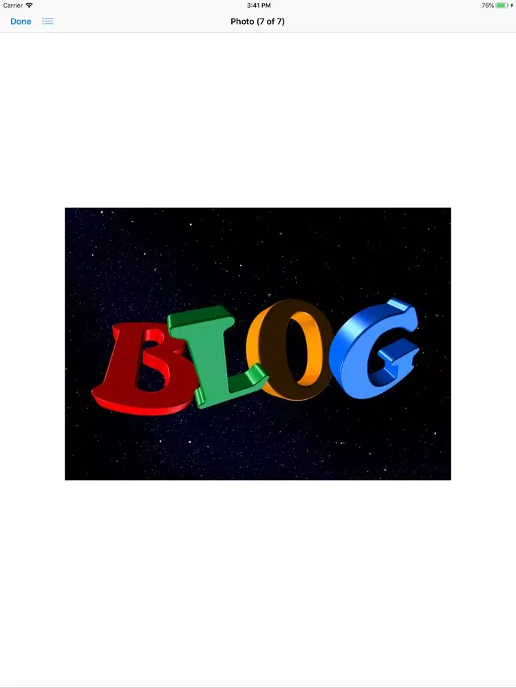Blog Stickers iPad 應用截圖