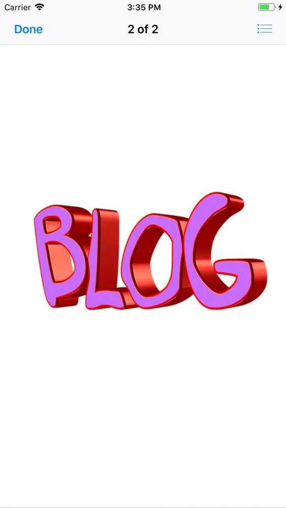 Blog Stickers應用截圖