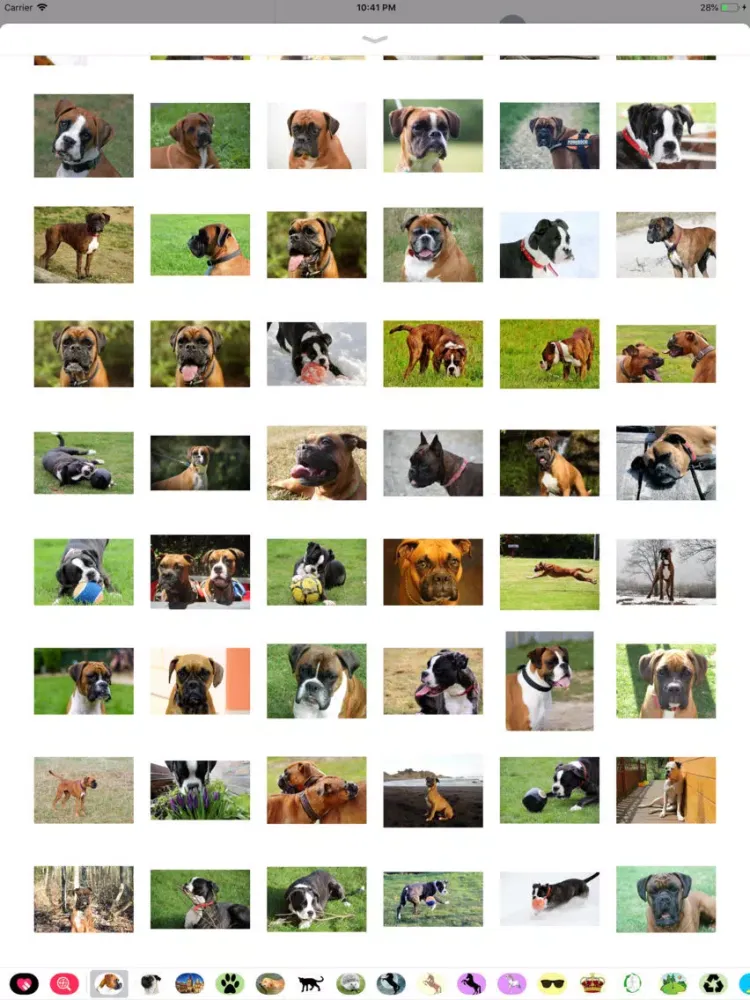 Screenshot di Boxer Sticker Pack iPad 