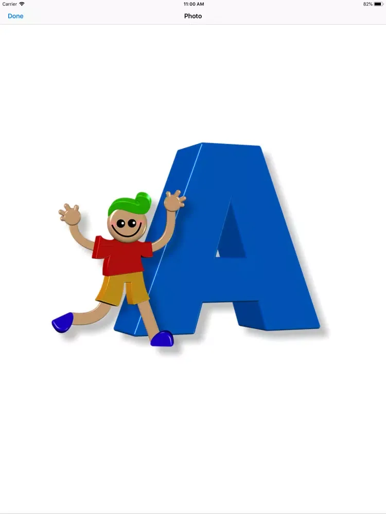 Boy Alphabet Sticker Pack iPad  سکرین شاٹس