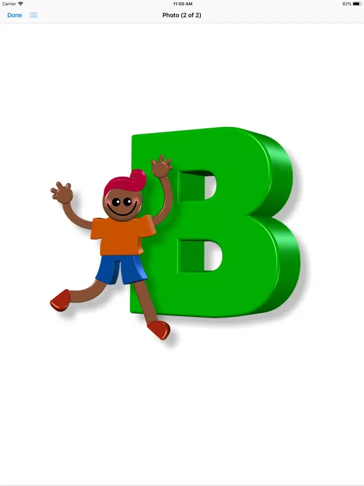 Boy Alphabet Sticker Pack iPad  سکرین شاٹس