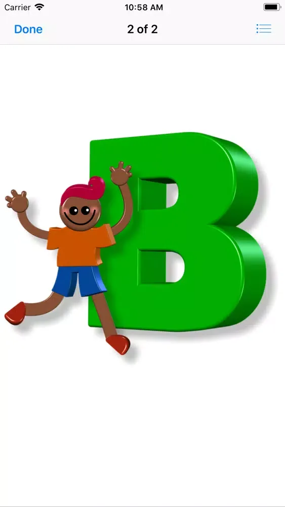 Boy Alphabet Sticker Pack سکرین شاٹس