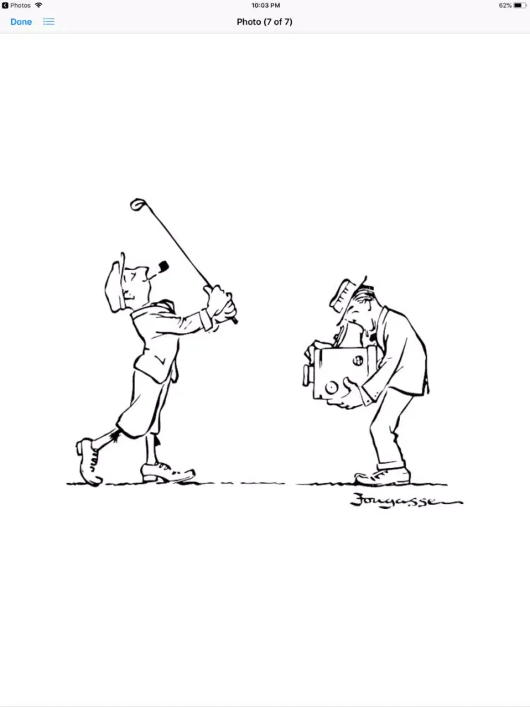 Golf Caricature Sticker Pack iPad  Screenshots