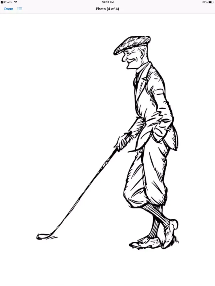 Golf Caricature Sticker Pack iPad  Screenshots