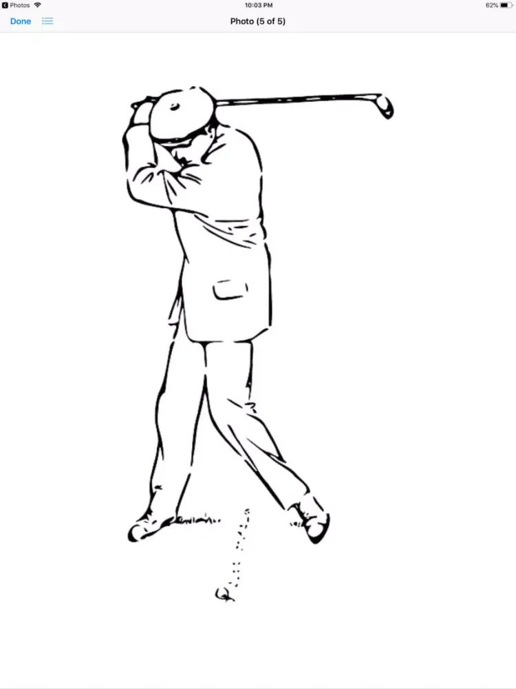 Golf Caricature Sticker Pack iPad  Screenshots