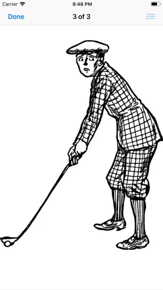 Golf Caricature Sticker Pack Screenshots