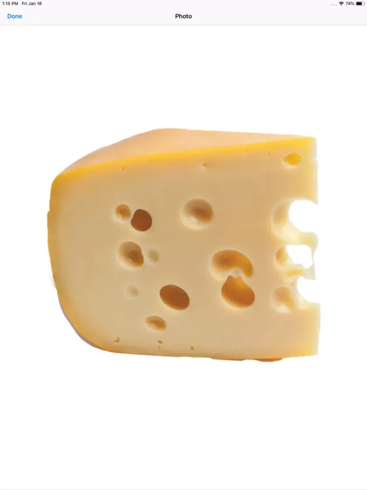 Zrzuty ekranu Tasty Cheese Stickers iPad 