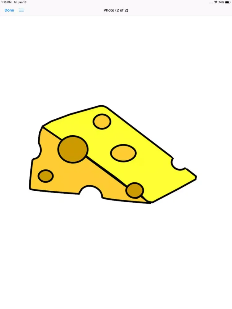 Zrzuty ekranu Tasty Cheese Stickers iPad 