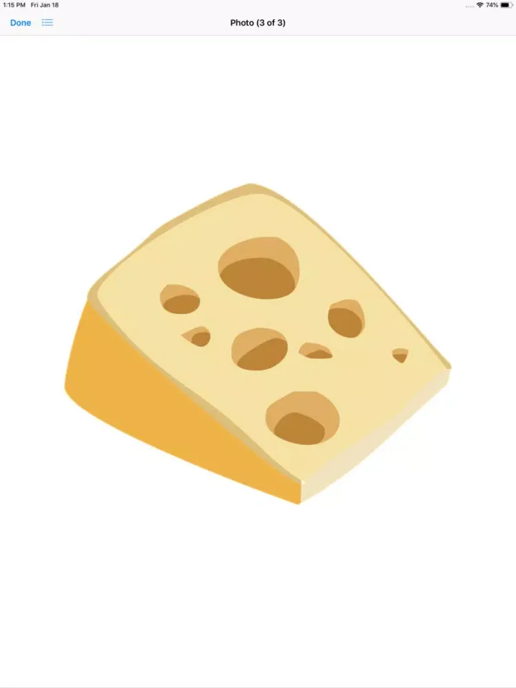 Zrzuty ekranu Tasty Cheese Stickers iPad 