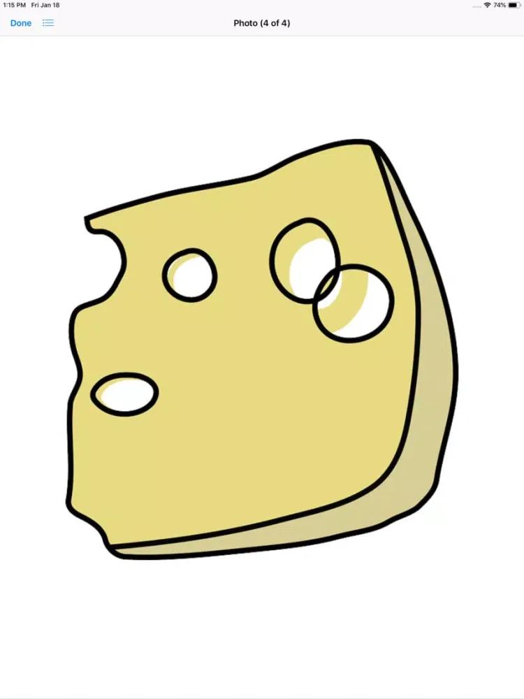 Zrzuty ekranu Tasty Cheese Stickers iPad 