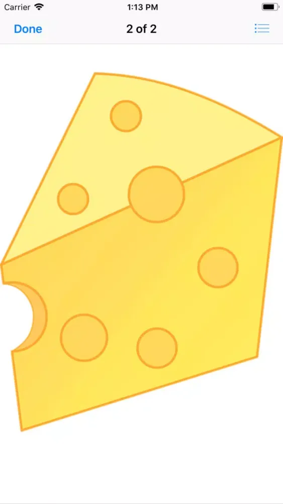 Zrzuty ekranu Tasty Cheese Stickers