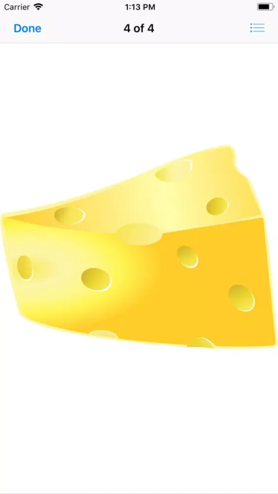 Zrzuty ekranu Tasty Cheese Stickers