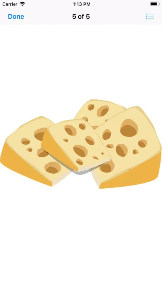 Zrzuty ekranu Tasty Cheese Stickers