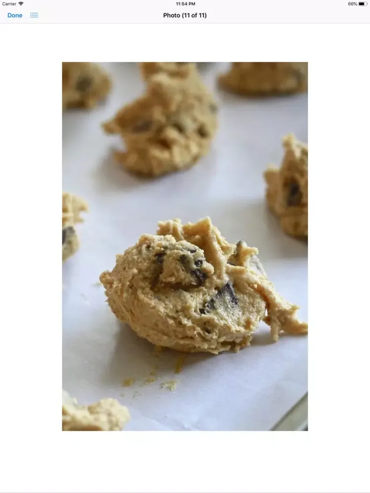 Captures d'écran de Chocolate Chip Cookie Stickers iPad 