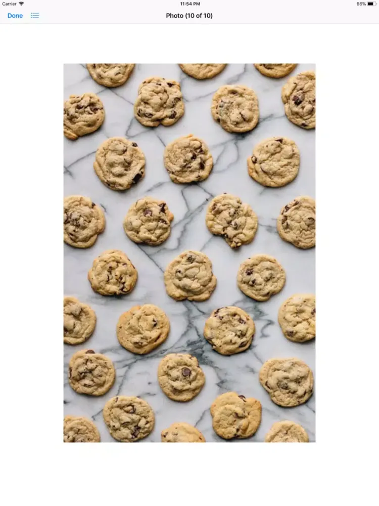 Captures d'écran de Chocolate Chip Cookie Stickers iPad 