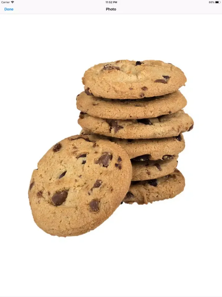 Captures d'écran de Chocolate Chip Cookie Stickers iPad 