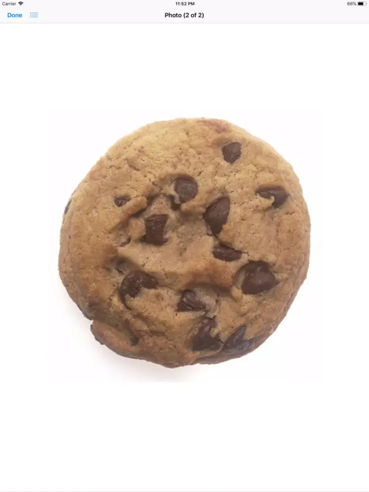 Captures d'écran de Chocolate Chip Cookie Stickers iPad 