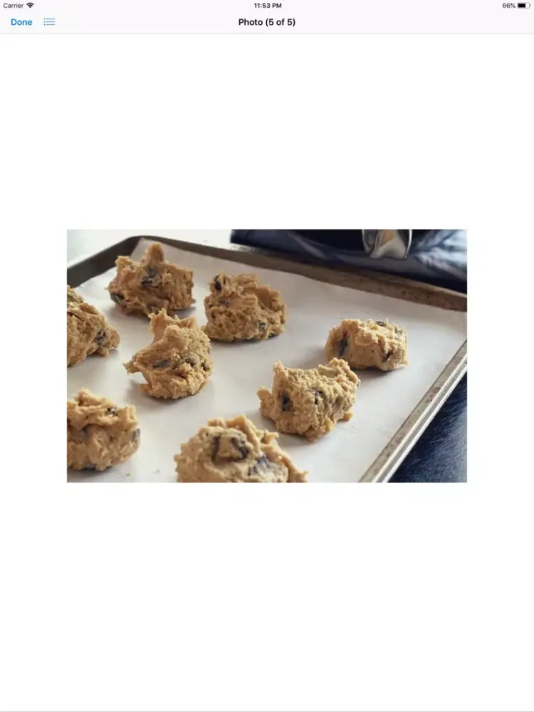 Captures d'écran de Chocolate Chip Cookie Stickers iPad 