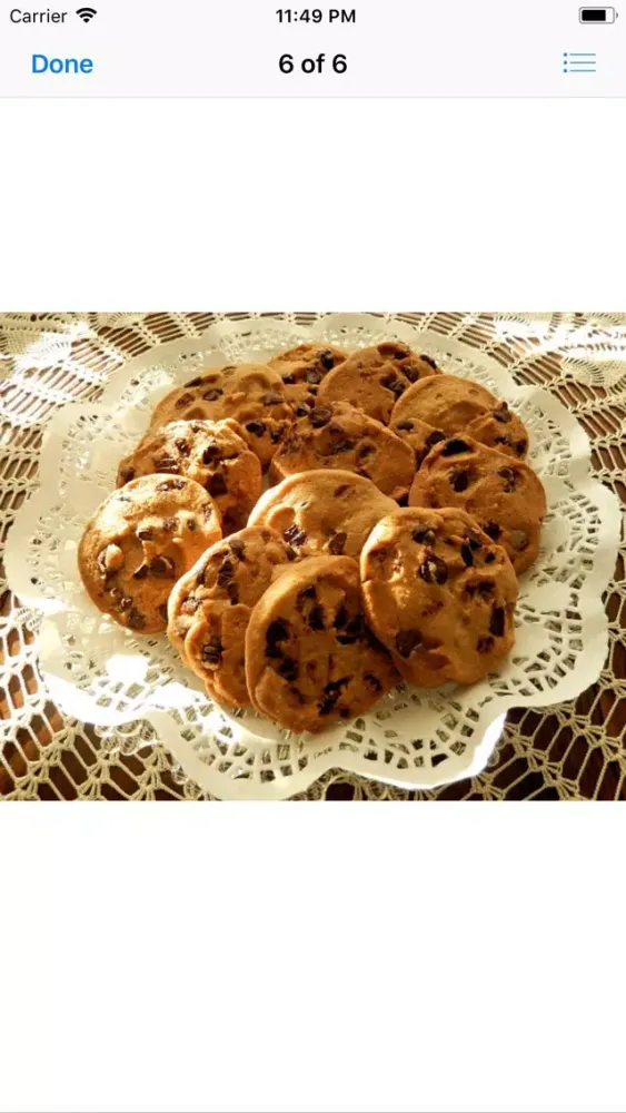 Captures d'écran de Chocolate Chip Cookie Stickers