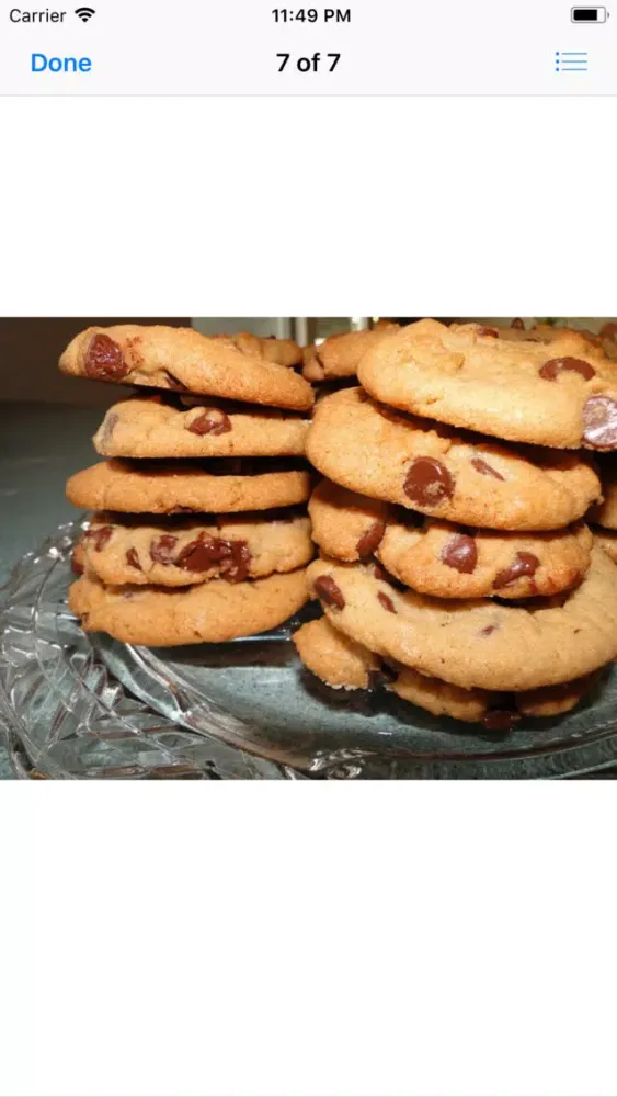 Captures d'écran de Chocolate Chip Cookie Stickers