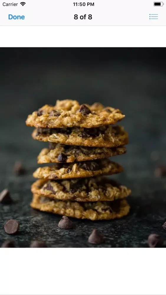 Captures d'écran de Chocolate Chip Cookie Stickers
