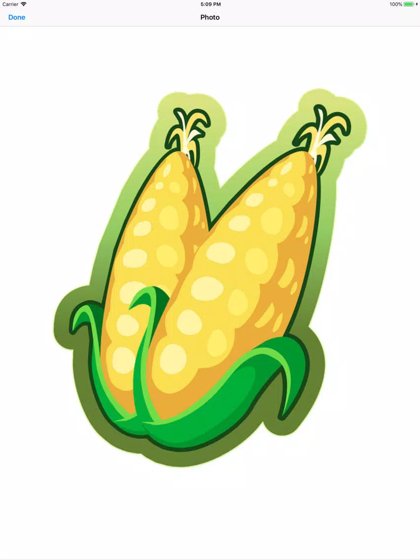 Corn Stickers iPad 應用截圖