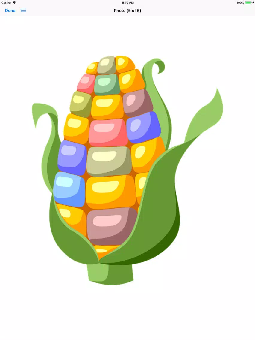 Corn Stickers iPad 應用截圖