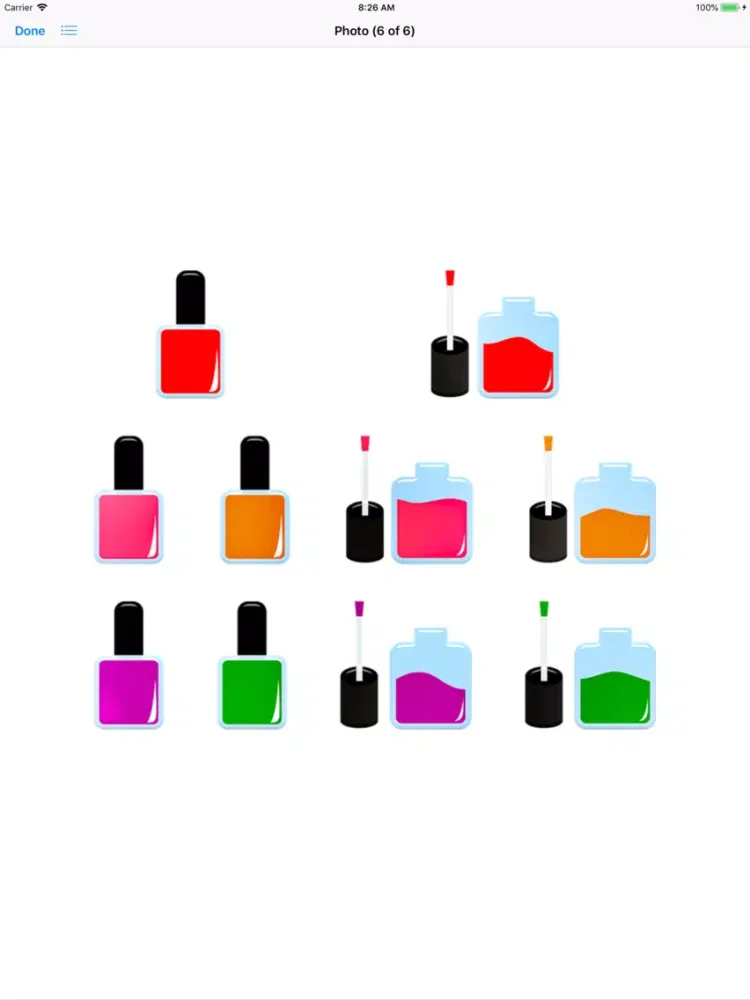 Lotsa Cosmetic Stickers iPad  سکرین شاٹس