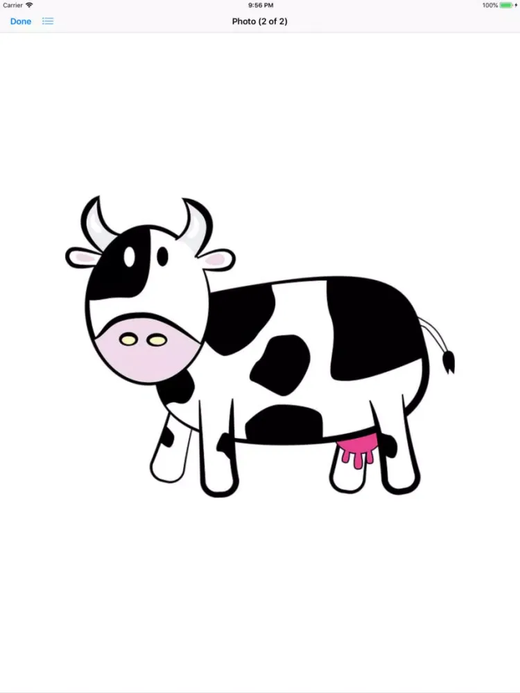 تصاویر Cow Sticker Pack iPad 