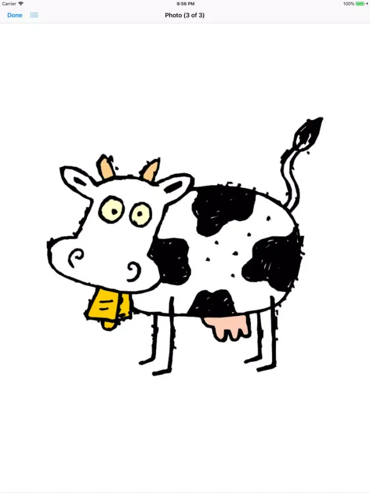 تصاویر Cow Sticker Pack iPad 