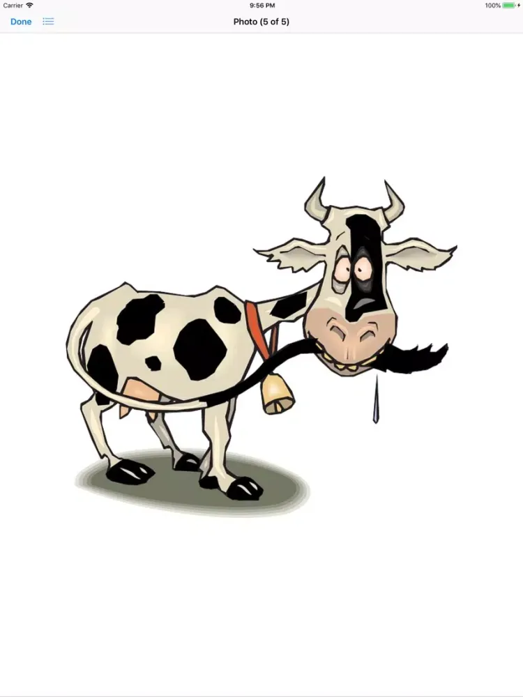 تصاویر Cow Sticker Pack iPad 