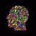 Cranial Abstract Art Stickers