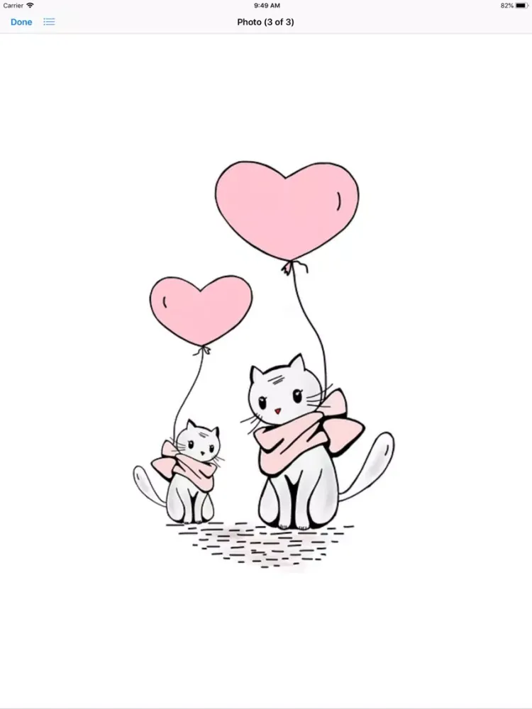 Cute Balloons Sticker Pack iPad  Screenshots