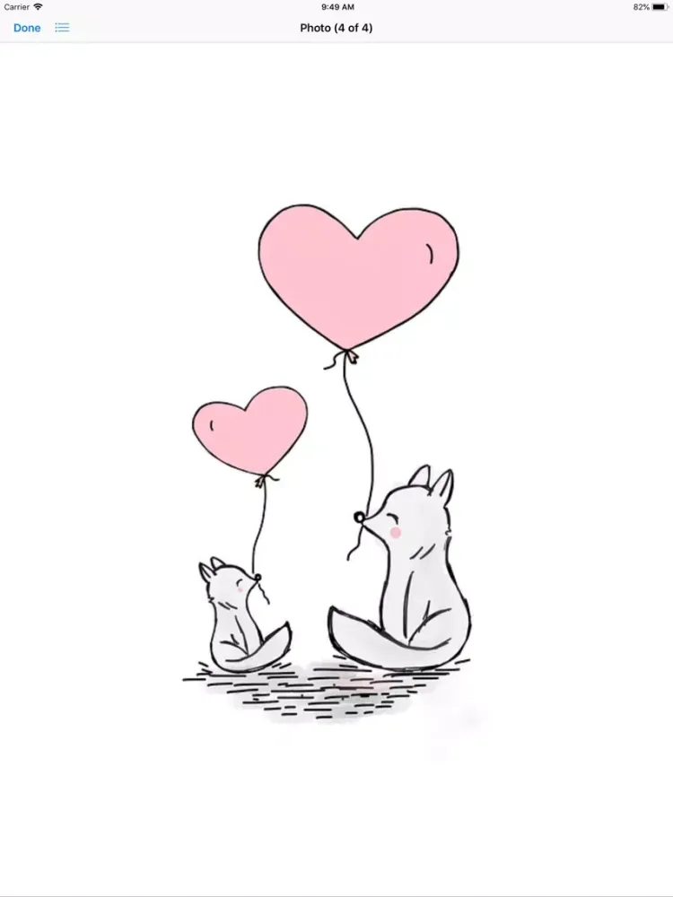 Cute Balloons Sticker Pack iPad  Screenshots