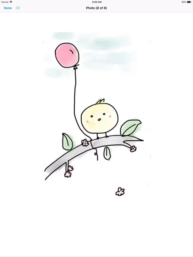 Cute Balloons Sticker Pack iPad  Screenshots