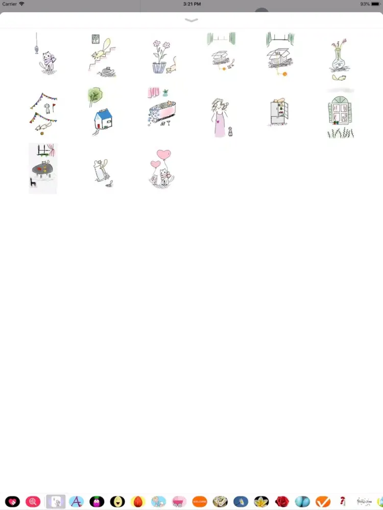 صور Cute Cat Sticker Pack iPad 