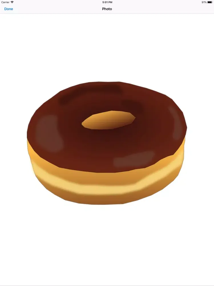 Capturas de tela do Decadent Donut Stickers iPad 