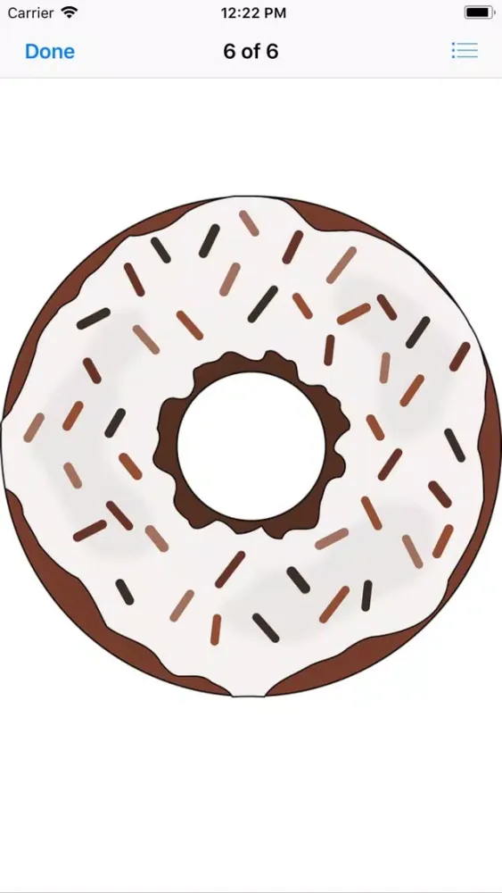 Capturas de tela do Decadent Donut Stickers