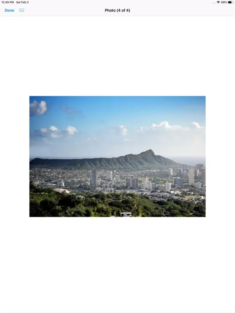 Diamond Head HI iPad  스크린샷