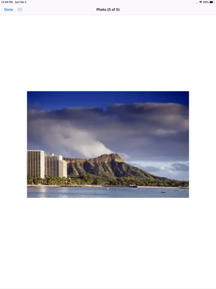 Diamond Head HI iPad  스크린샷