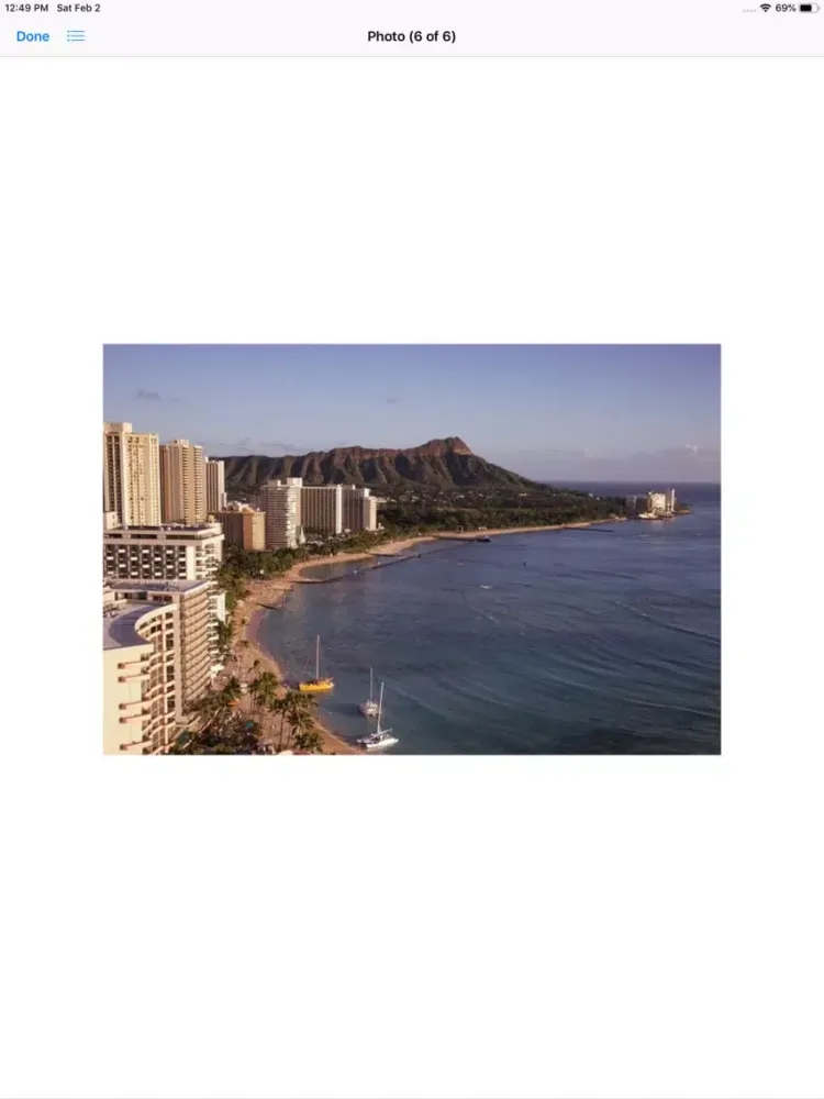 Diamond Head HI iPad  스크린샷
