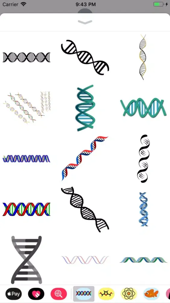 Скриншоты DNA Stickers