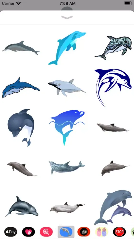 My Dolphin Sticker Pack Ekran Görüntüleri