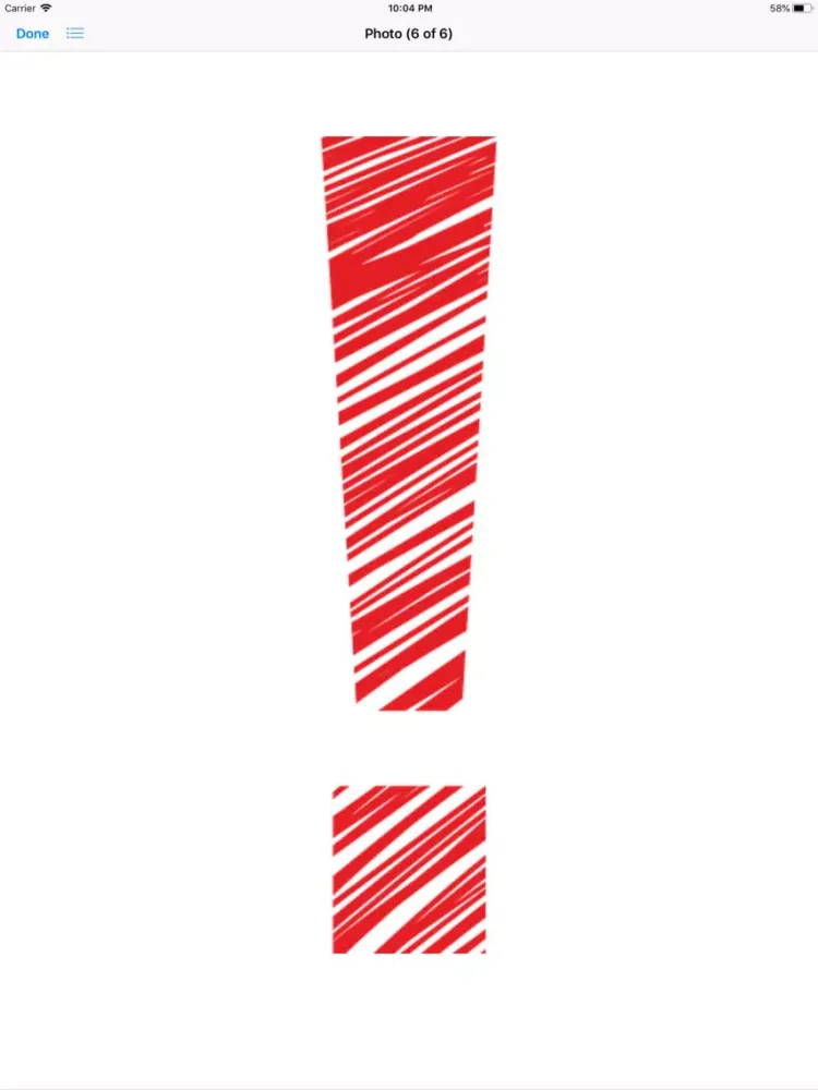 Exclamation Sticker Pack iPad  스크린샷