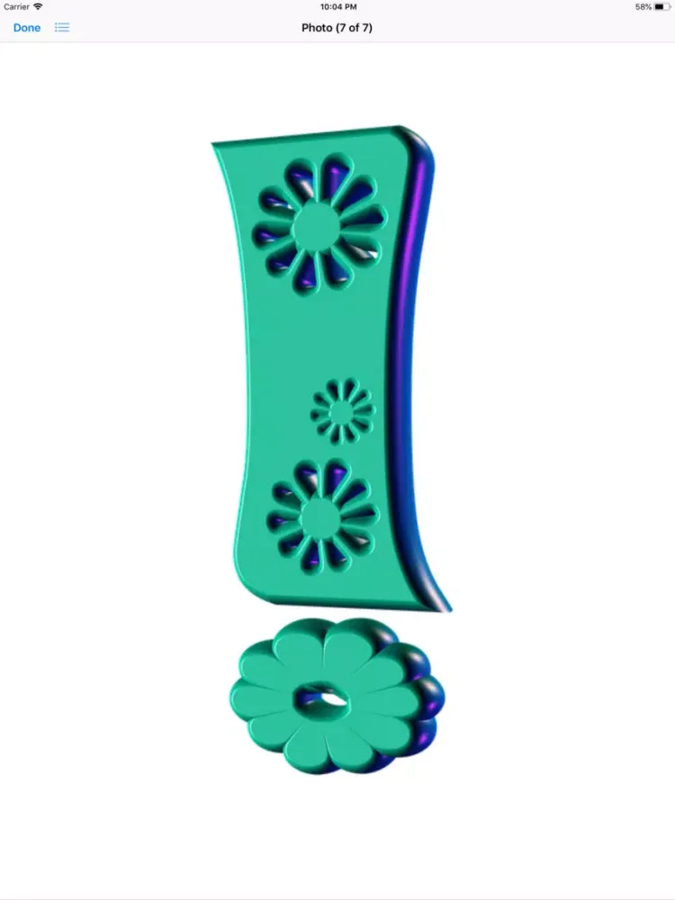 Exclamation Sticker Pack iPad  스크린샷