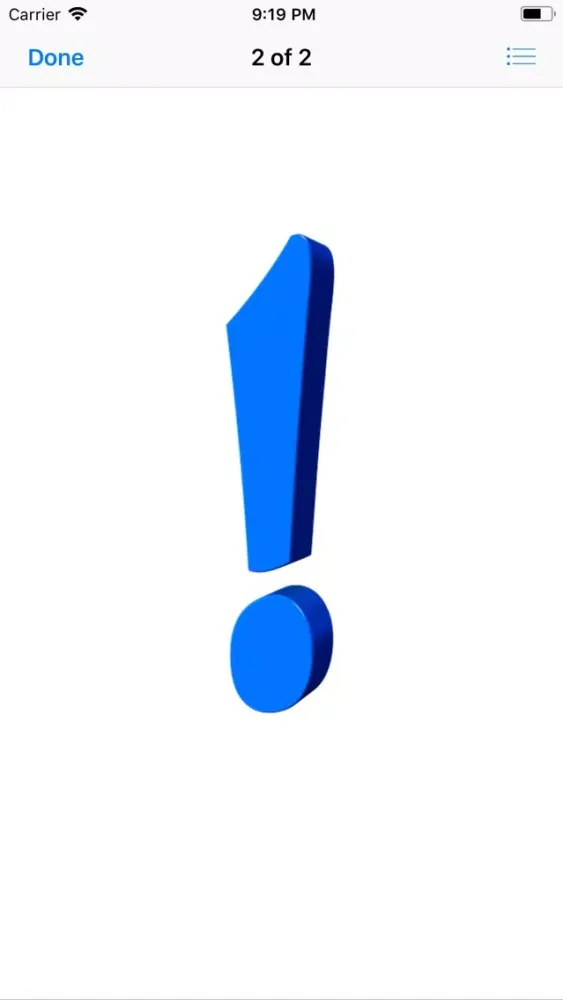 Exclamation Sticker Pack 스크린샷