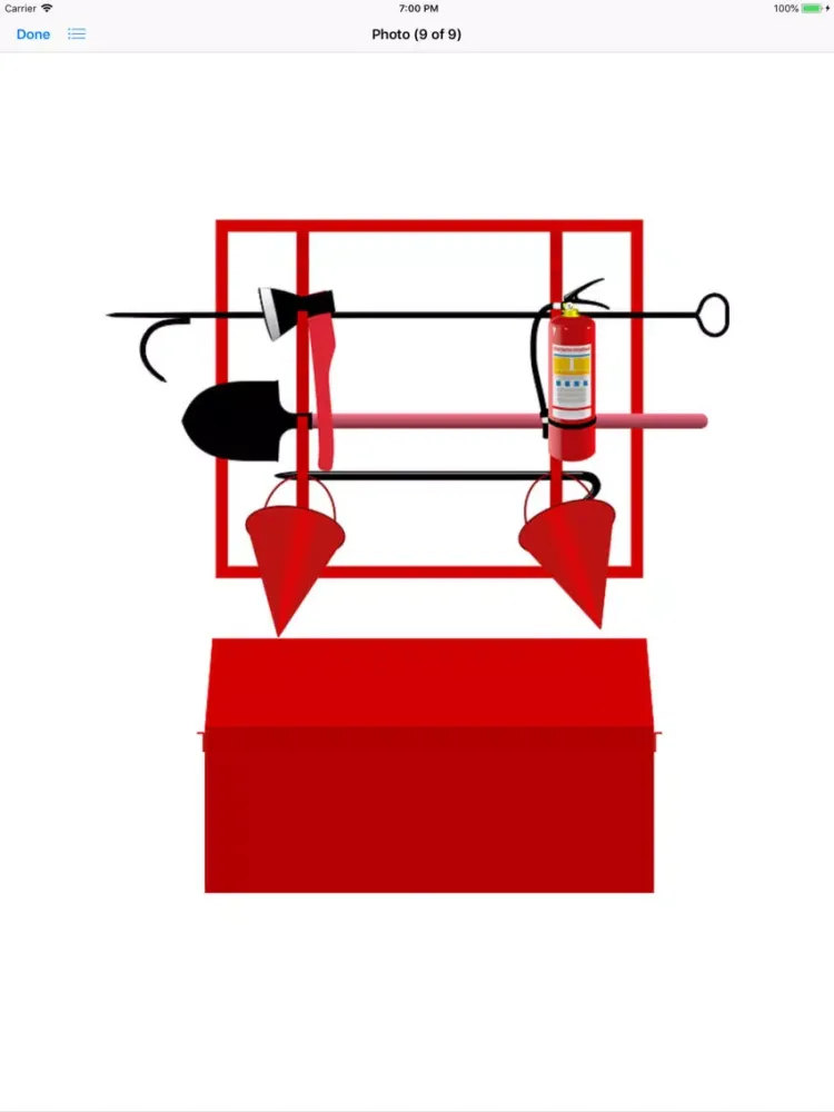 Fire Extinguisher Stickers iPad 应用截图