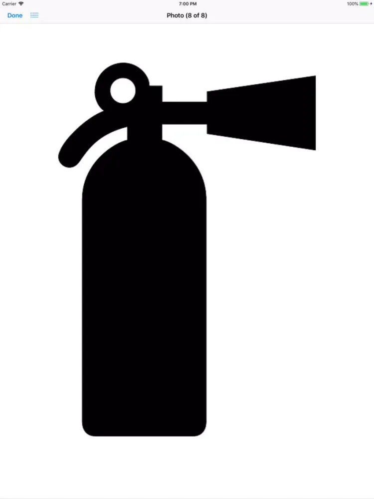 Fire Extinguisher Stickers iPad 应用截图